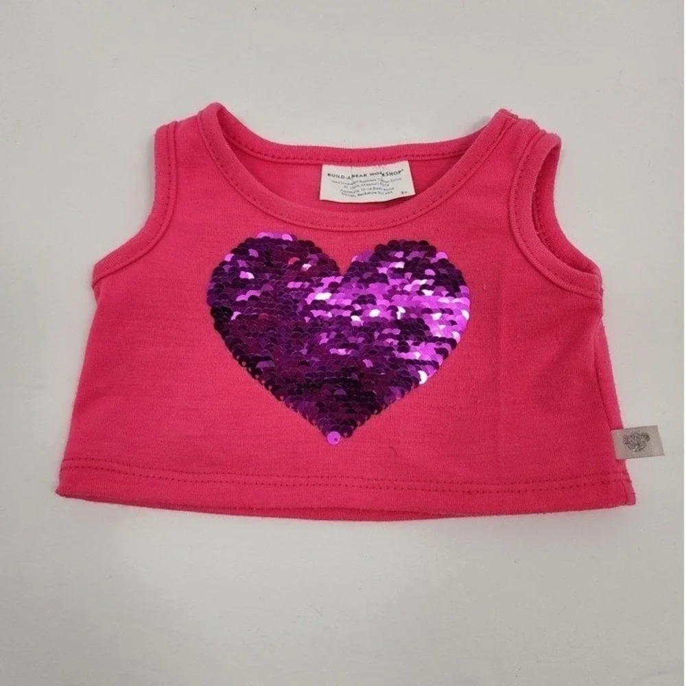 Build-A-Bear Workshop‎ - BFF shirt - reversible sequin design